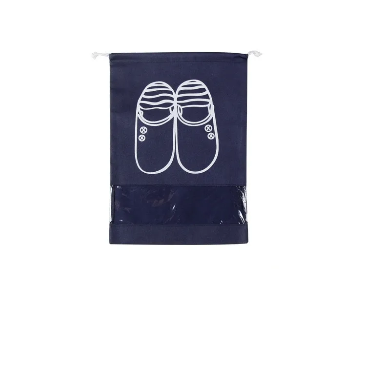 

L24 Nonwoven Drawstring Pocket Dustproof Shoes Bag Storage Pouch Bag