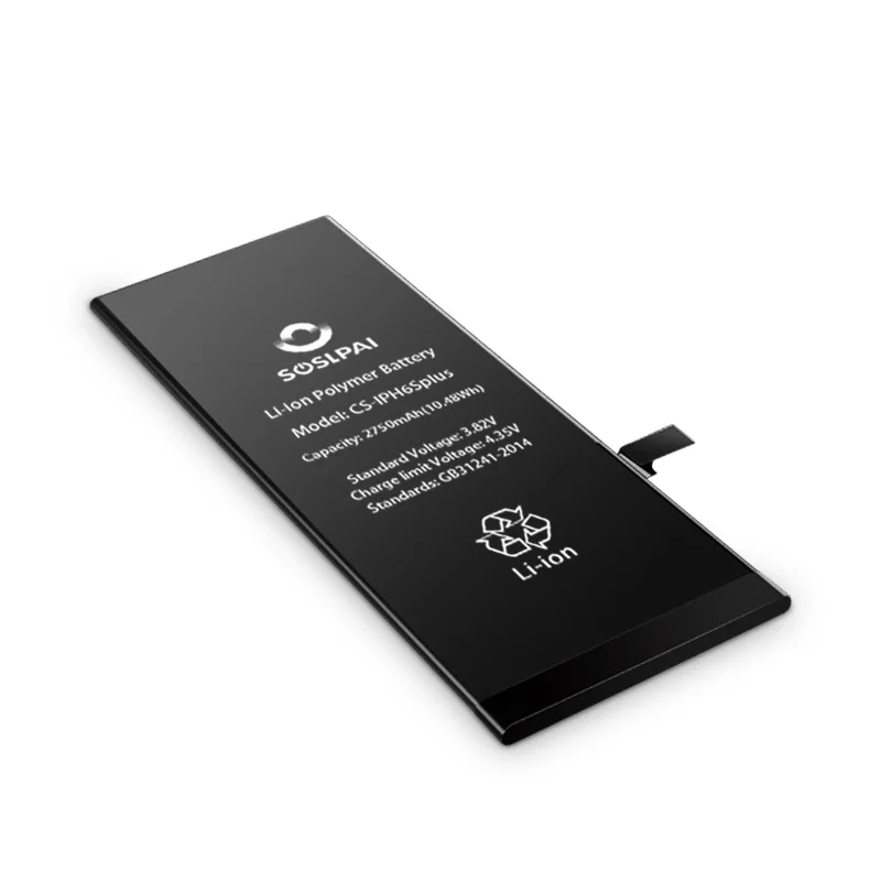 

RoHS FCC CE High capacity original mobile phone battery AAA grade Li-ion cell battery compatible replacement for iphone 6s plus, N/a