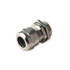 1/2" NPT Strain Relief Cord Grip Cable Gland w/ Lock nut Waterproof Nickel BRASS