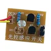 Light Control Sensor Switch DIY Kit Photosensitive Induction Switch Kits DIY Electronic Trainning Integrated Circuit Suite