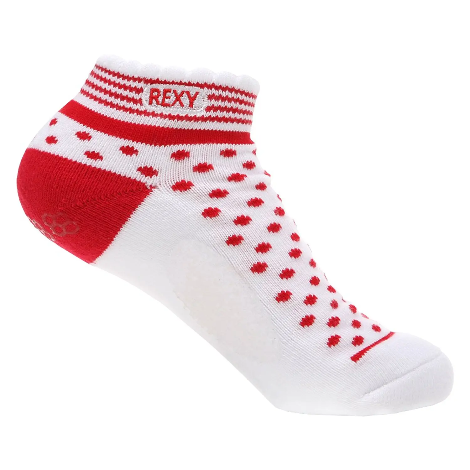 womens red ankle socks