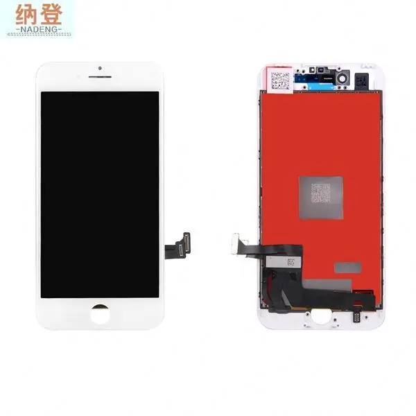 

Free DHL shipping Wholesale lcd screen for iphone 7 with home button assembly, Black&white