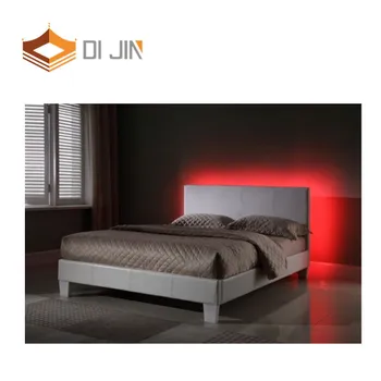 led lights around headboard