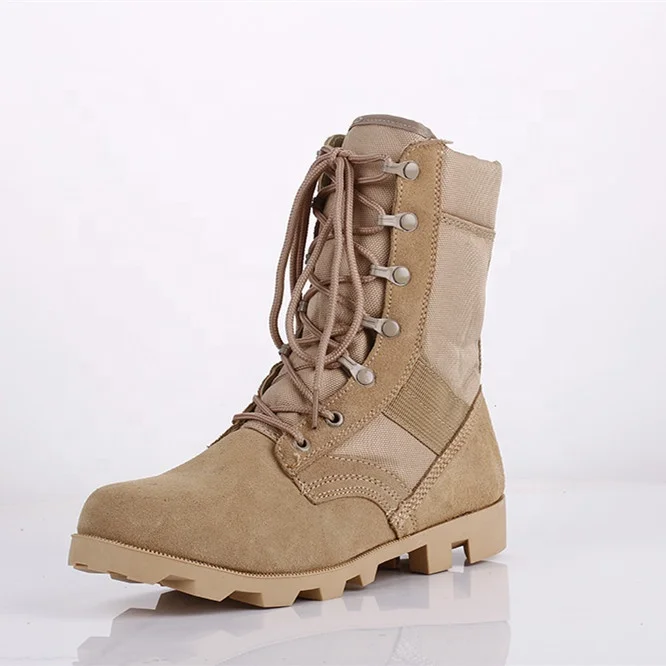 sand combat boots
