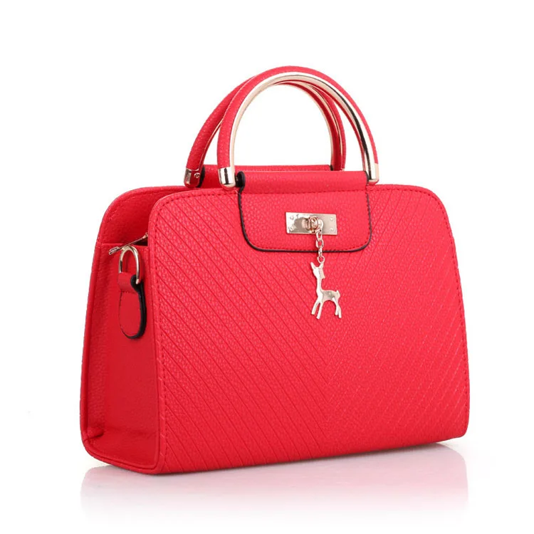 

Bags handbags wholesale sales agency 2020 new PU deer twill hoop handbag shoulder bag, 9colors