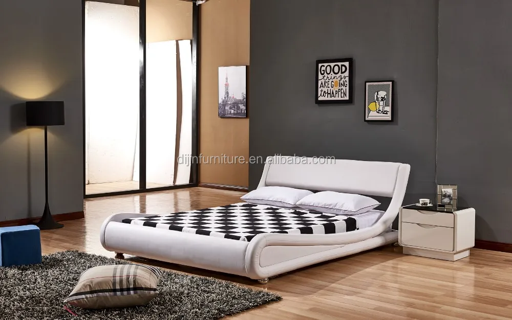 Led Silver Crushed Velvet Bed Frame Double / King Size Fabric Bed For