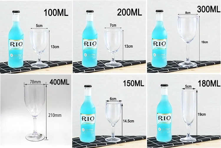 Best Selling Plastic Champagne Flutes Bulk 100pcs Cheap Drinking