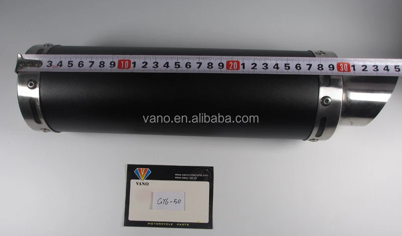 Scooter Dirt Bike Motorcycle Racing Exhaust pipe Muffler For GY6 50cc 139qmb