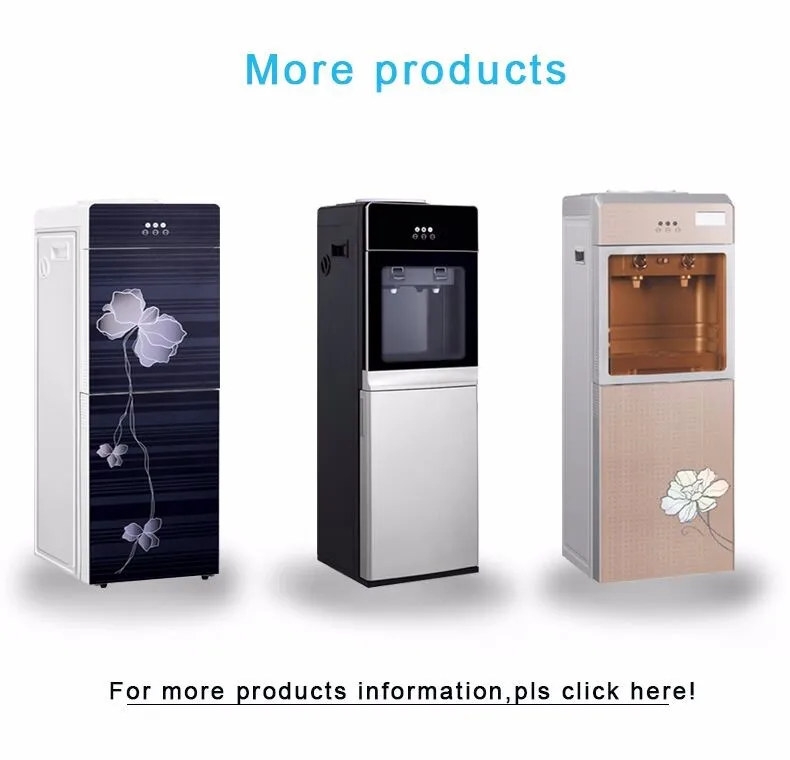 Low Price Household Appliance Family Non Electric Cold And Hot Water Dispenser With Refrigerator