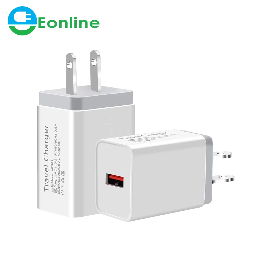 5V 2000MA USB FAST Charger for Samsung A50 A30 iPhone 7 8 Huawei P20 Tablet Fast Wall Charger US EU Plug Adapte