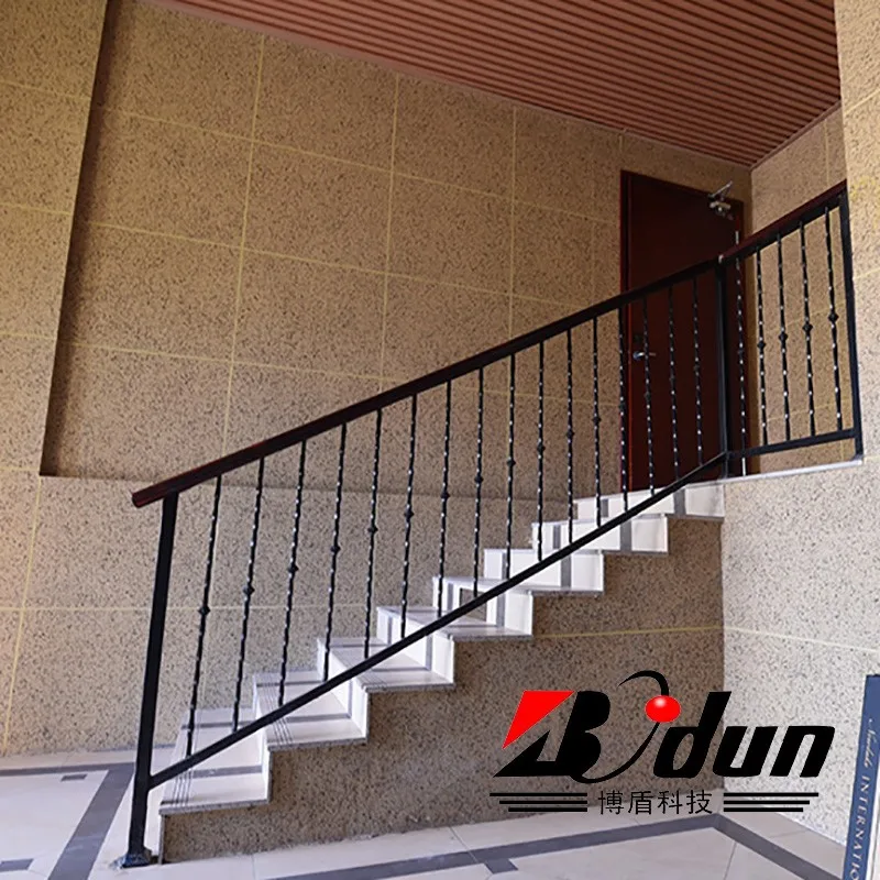 Indoor Prefab Stairs Railing Used Wrought Iron Stair Railing Baluster
