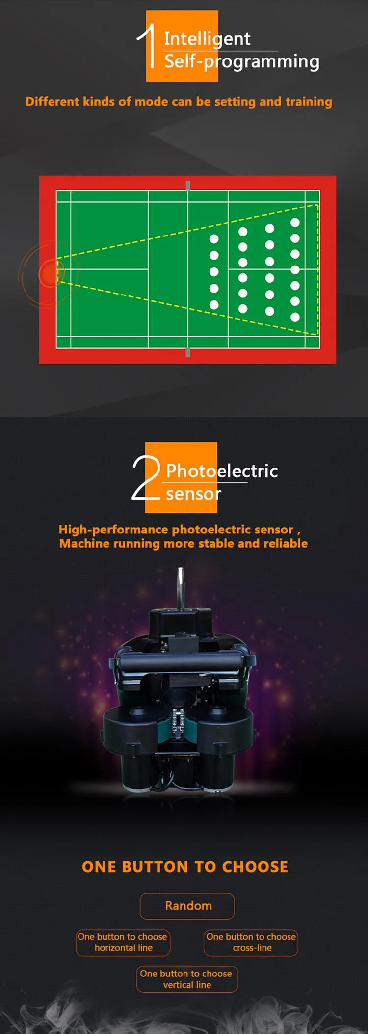 badminton shooting machine