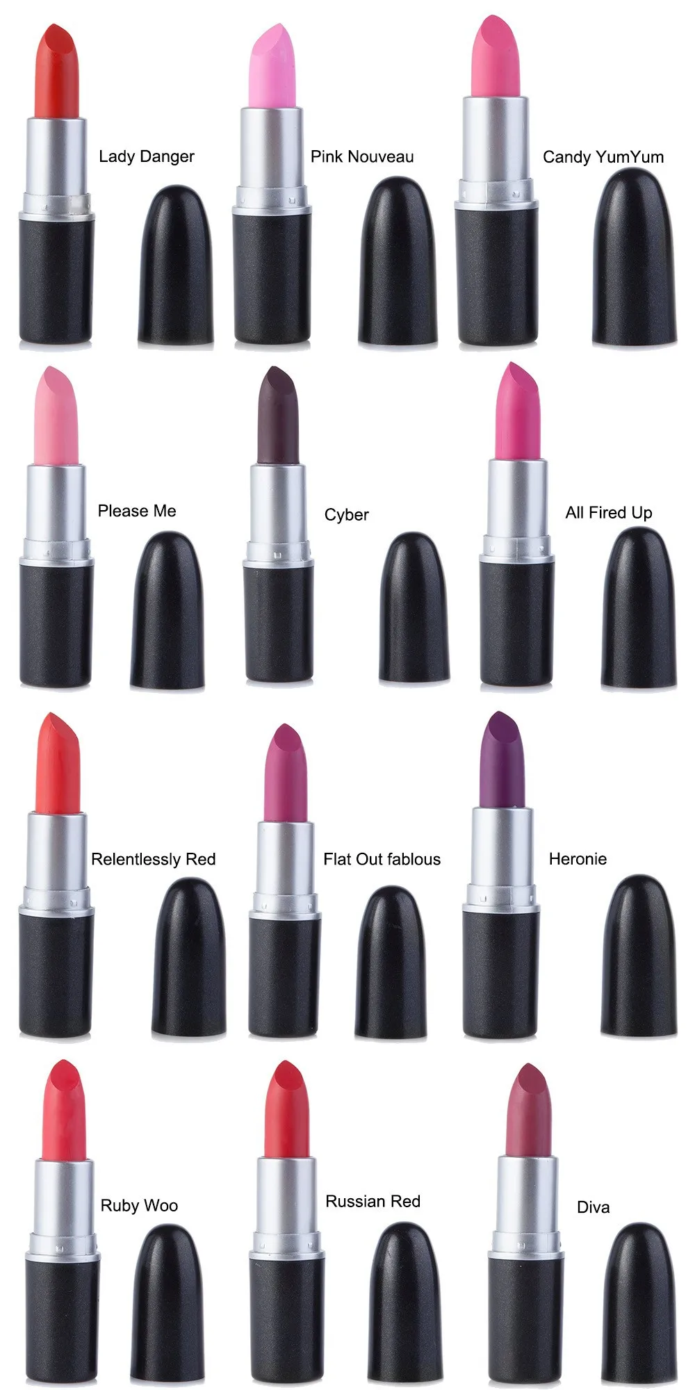 Import Wholesale Makeup Private Label Cosmetics Cheap Lip Stick