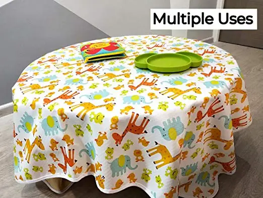 
Waterproof NOT bunching up anti-slip laminated splash mat 