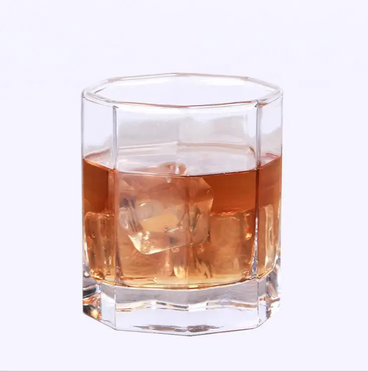 square glass cups