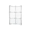 fabric exhibition display stand folding back wall with LED lights