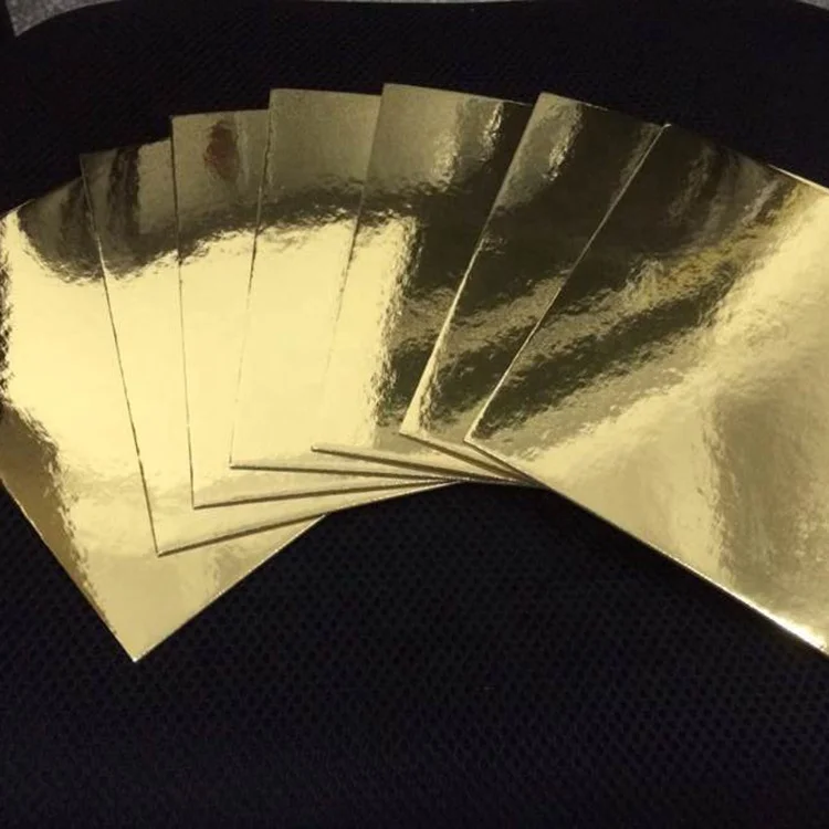 Embossed Foil Wrapping Paper Cake Board, View embossed foil wrapping