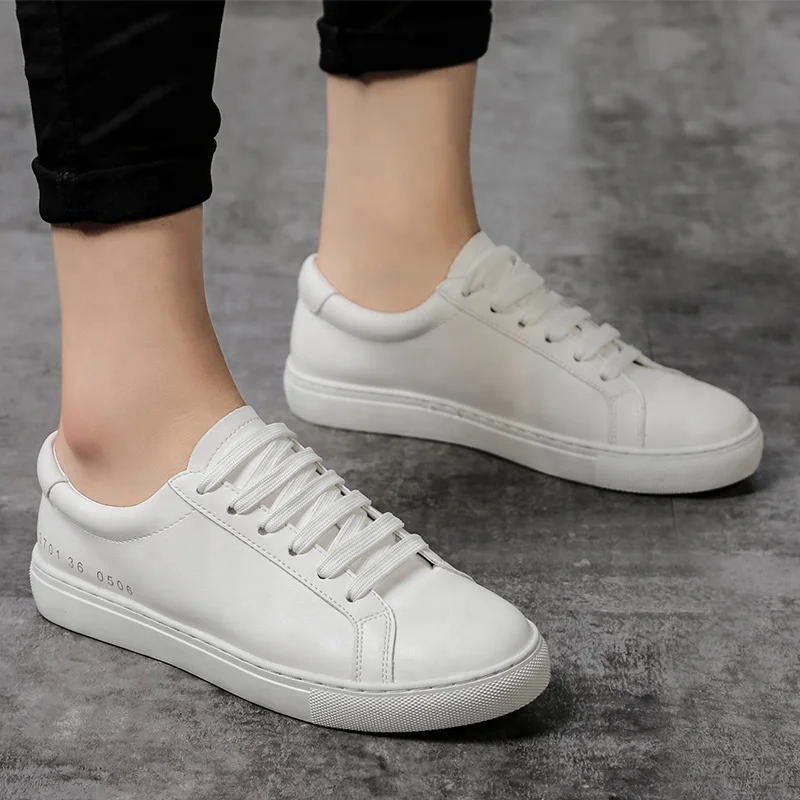 

Good qualitycheap pu upper men offical sport white shoes, Customized