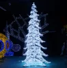 Holiday Christmas festival Decoration 10 Feet Giant Twinkle LED Light Up Tree