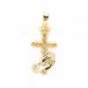 Sport Cloth Bubble 925 Silver Necklace Jewelry Custom Chain Pendant