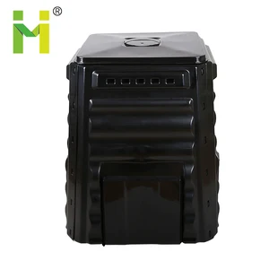 Image of 220L Foldable Plastic Compost Bin