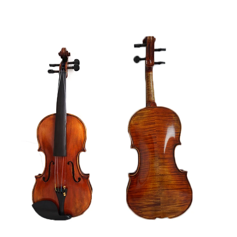 

Master level professional high grade antique brown handmade violin