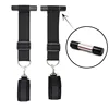 Nylon black bondage spreader bar under bed restrains system for couples