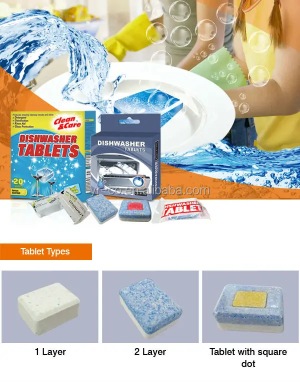 Two Layer Dishwasher Tablet For Dishwashing Machine Buy Dishwasher