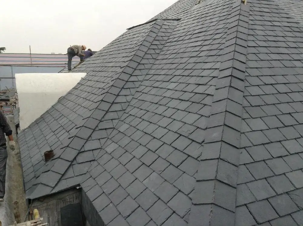 Natural Black Slate Roofing,Roof Slate - Buy Slate Roof Tiles,Slate ...