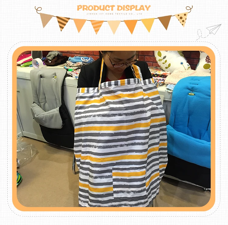 Multi Use Stripe Lightweight Cover For Breastfeeding