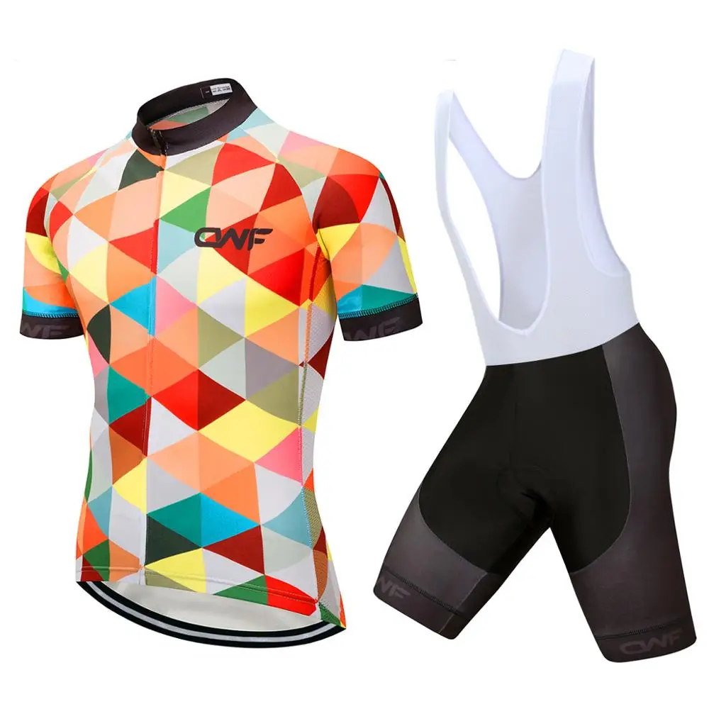 

Men for Team Brand Cycling Clothes Customized Cycling Jersey Cycling Shorts Set 9D Gel Pad, Any colors