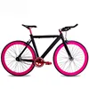 clean fixed gear bike/track bike/700c bike with color painting chain and handlebar tape