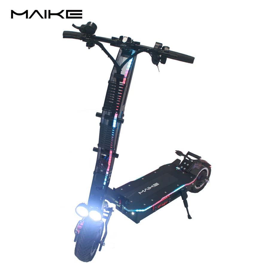 

Maike wholesale SGT 5000W off road fat tire foldable adult electric motorcycle scooter two wheels for sale, Black,golden,red