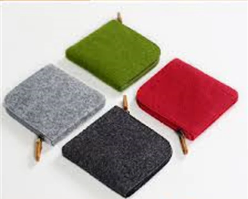 New design small felt coin purse / coin bag
