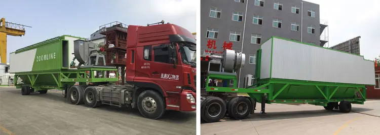 China supplier asphalt plant 80-160TPH mobile hot mix plant