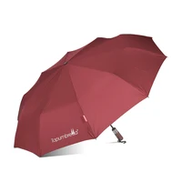 

Topumbrella Anti Wind Waterproof 10 Ribs 3 Fold Auto Open Close Umbrellas