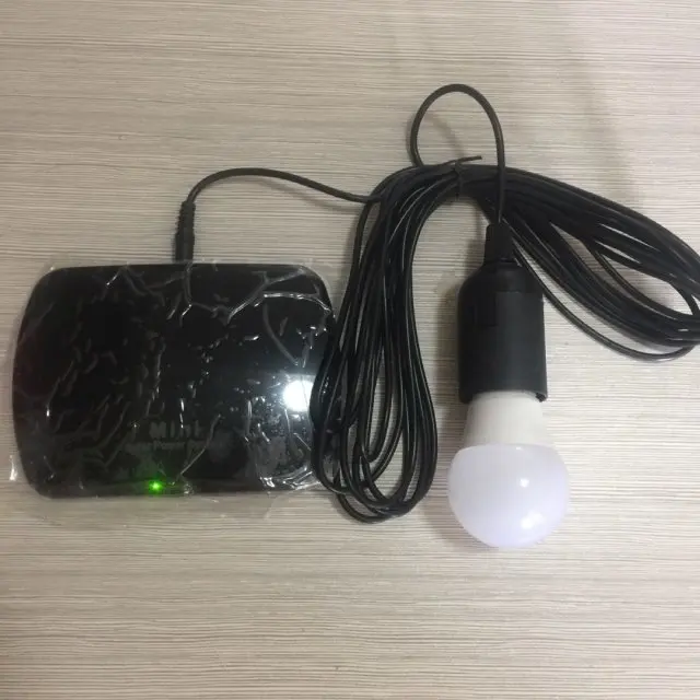 Mini solar lighting system, home lighting