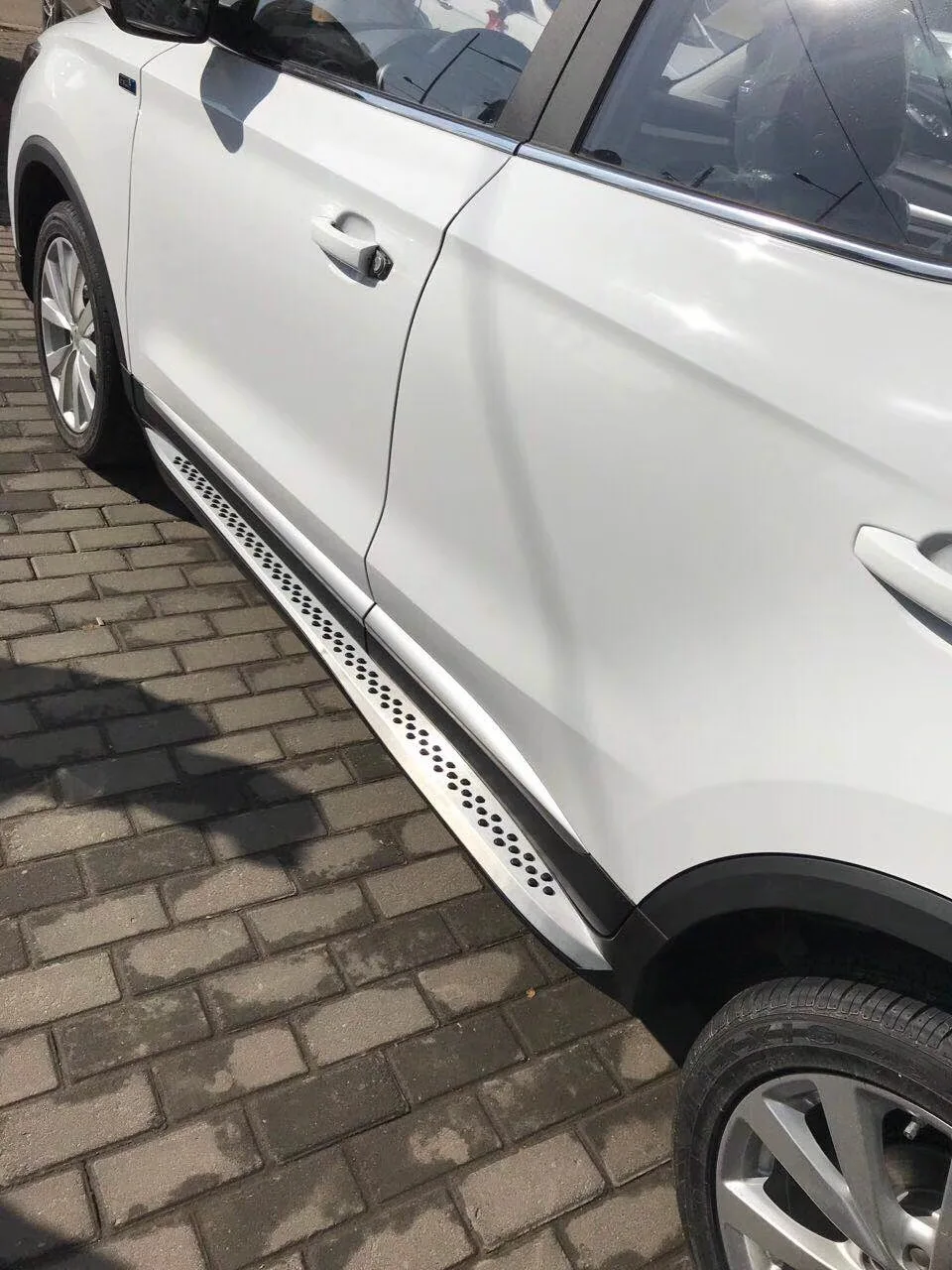 Aluminium Alloy Side Step Running Board For Mg Zs Car Side Step Bar