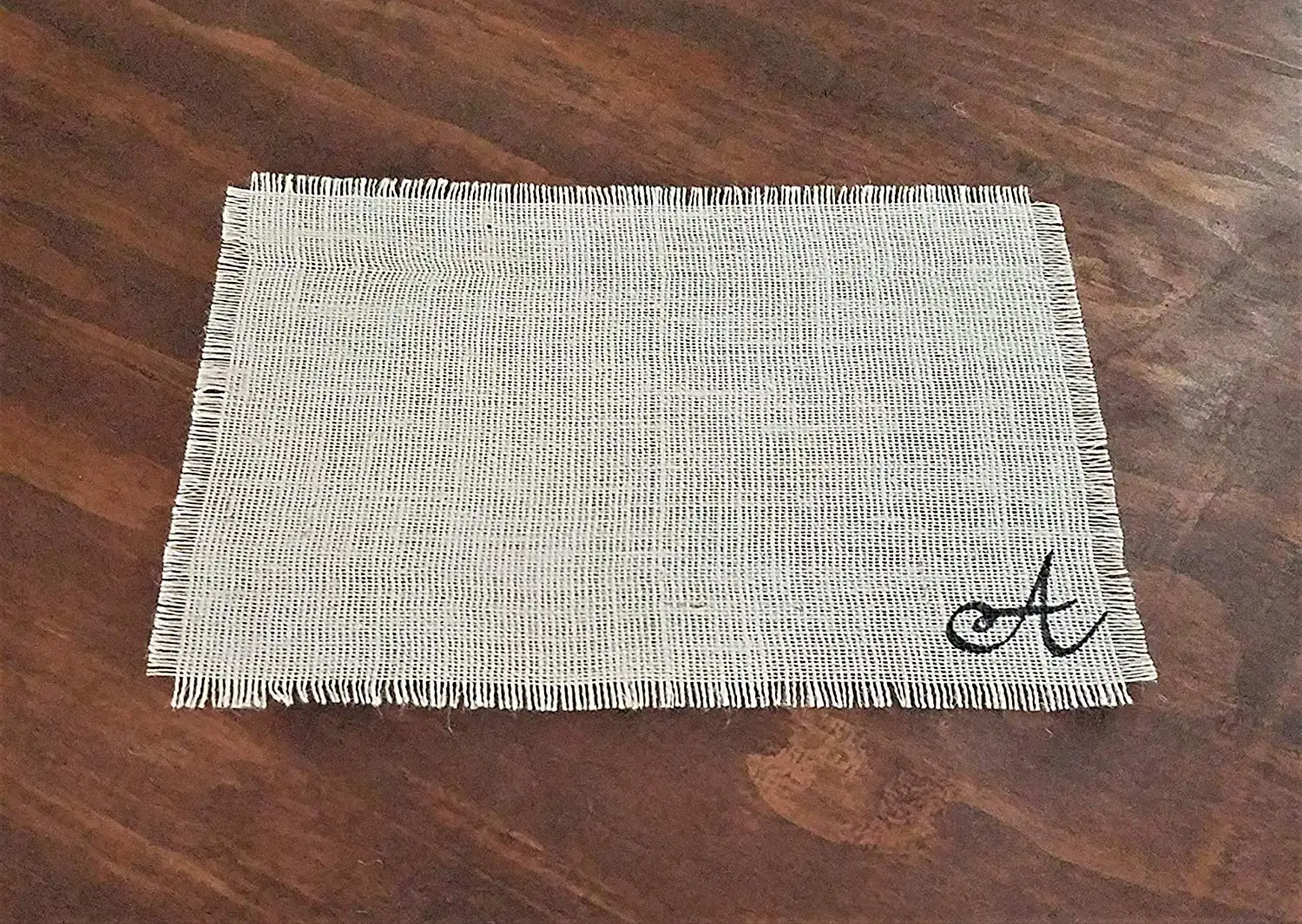 Rustic Paper Placemats Printed Burlap Paper Placemats Book of 25 17 x 11 inches Tear-Off Pad Of Card Stock Paper