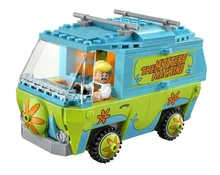 2016 Bela 10430 The Mystery Machine Sco Doo Fred Shaggy Zombie Zeke Minifigures toys building blocks