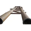 Finely processed reliable steel columnfor construction steel ladder