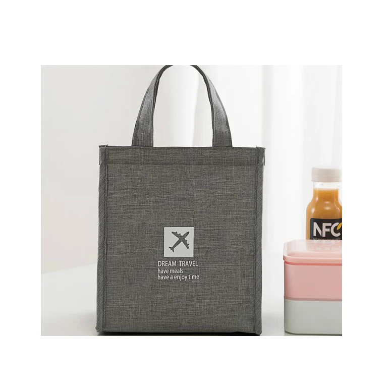 

Food delivery bags insulated tote cooler bag with zipper, 5 colors