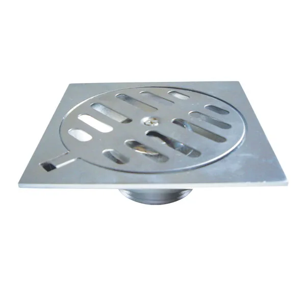 
Rain Water Zinc Bathroom Shower Floor Drain 