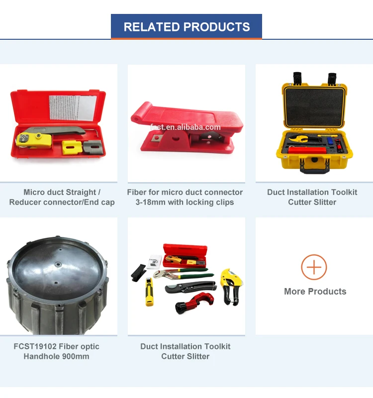 Duct Installation Toolkit Cutter Slitter,Micro Duct Accessory,Duct