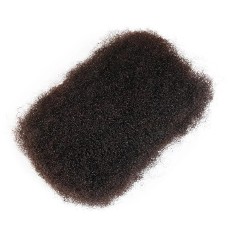 

High Quality 100%Human Hair Afro Kinky Bulk Human Hair For Deradlock Hair Extensions Off Black