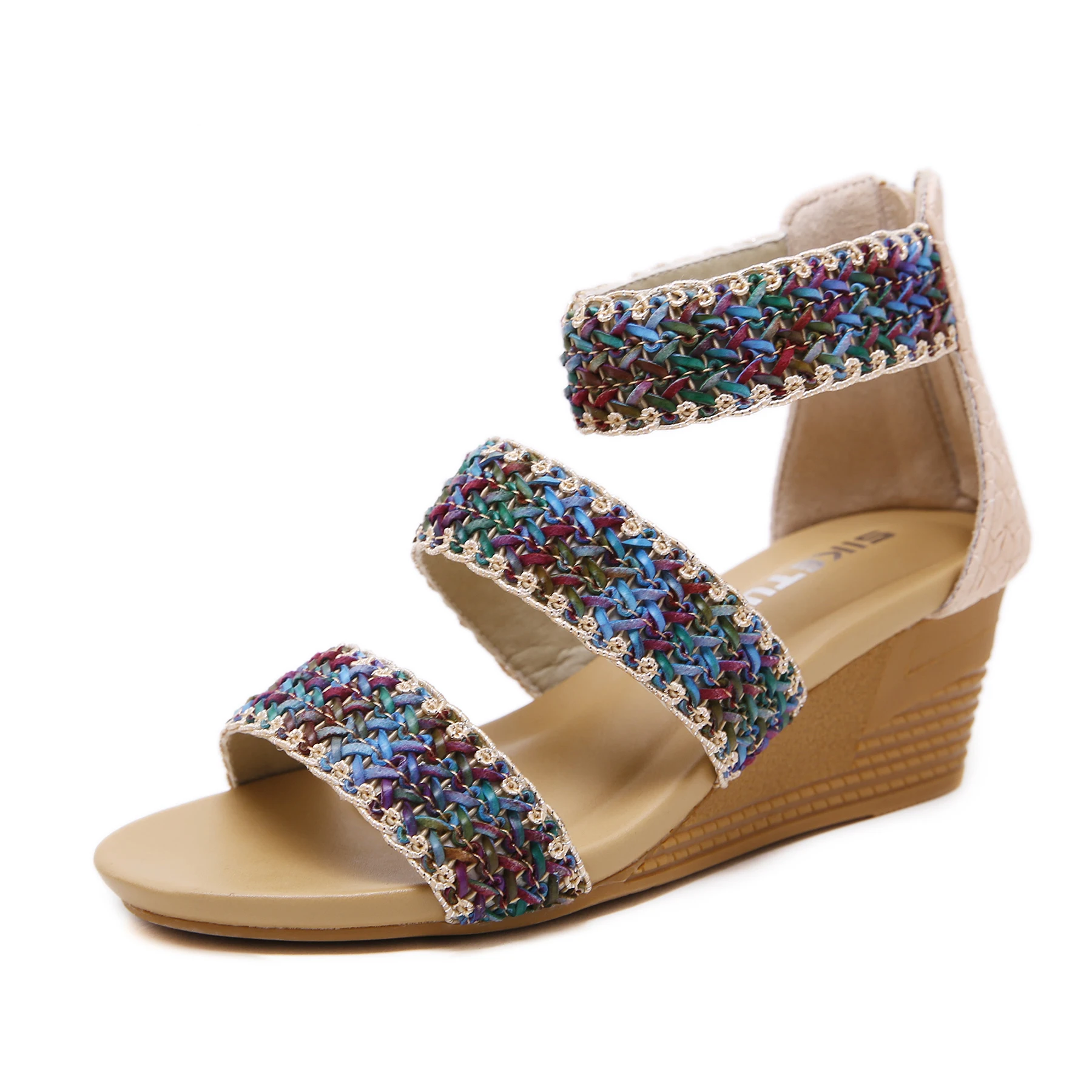 

Roman Style Features Sandals Increase Summer New Design Sandals