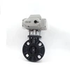 1/2inch to 4inch DC12V DC24V AC24V 220v Electric Water UPVC Plastic Ball Actuator Small Operated Valve Price