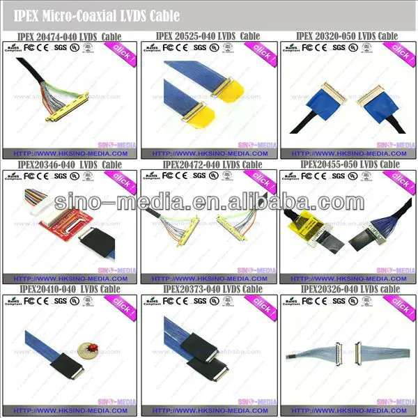 3-IPEX LVDS-Cable Catagory