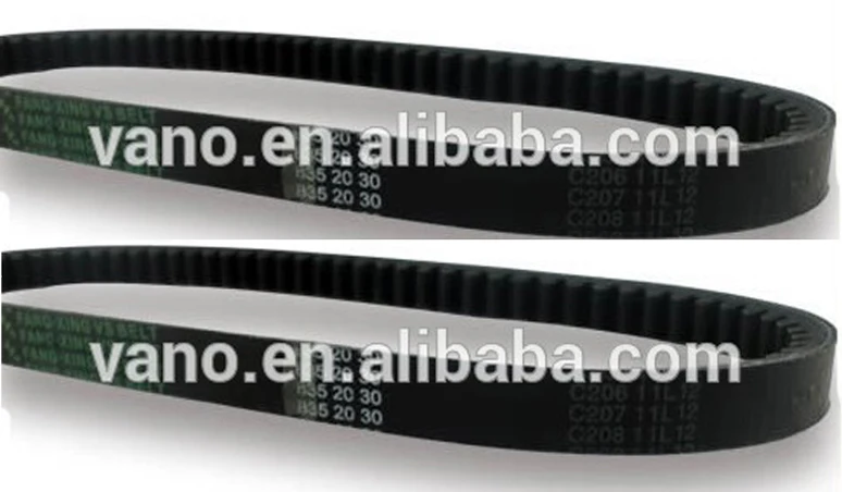 740 20 30 scooter drive belt gy6 50cc