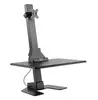 Black Electric high quality desk screen stand ps4 desk stand height adjustable table